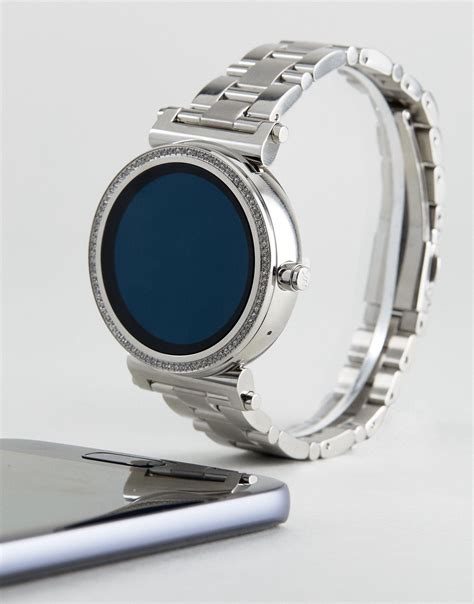 michael kors smart watch silver|Michael Kors smart watch app.